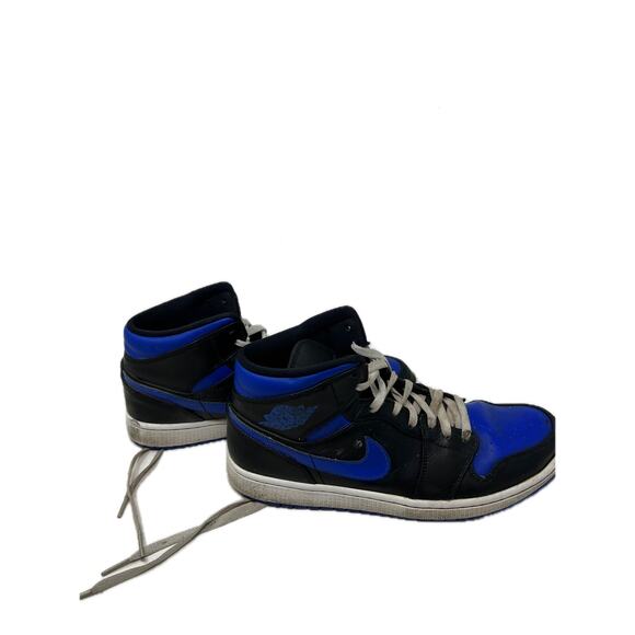 Jordan 1 Mid Royal 2020 Mens 11.5 - Picture 3 of 7